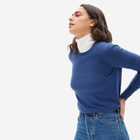 Everlane The Cashmere Crew Sweater (SW2) - Picture 1 of 5